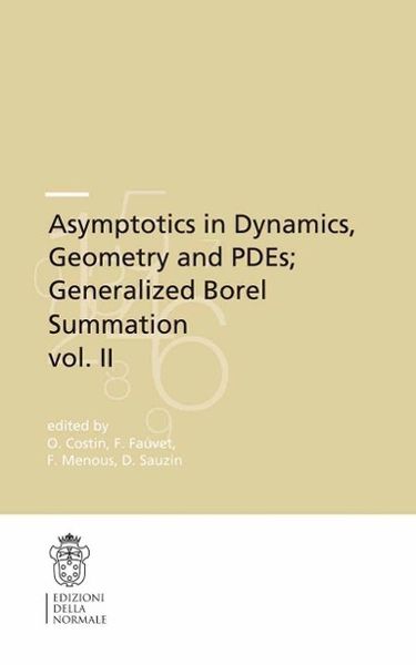 Produktbild: Asymptotics in Dynamics, Geometry and PDEs; Generalized Borel Summation