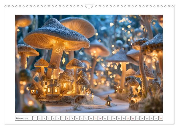 Produktbild: Elfen, Zauber, Drachen (Wandkalender 2026 DIN A3 quer), CALVENDO Monatskalender
