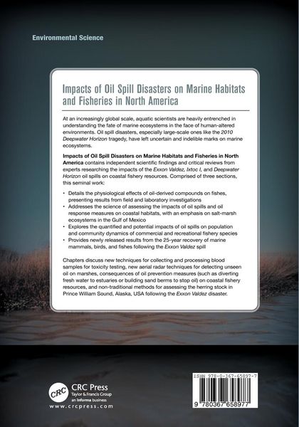Produktbild: Impacts of Oil Spill Disasters on Marine Habitats and Fisheries in North America