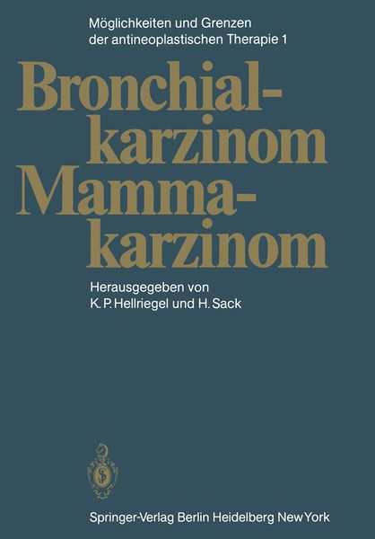 Produktbild: M&ouml;glichkeiten und Grenzen der antineoplastischen Therapie