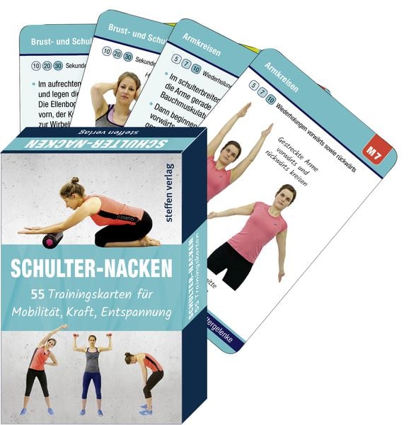 Produktbild: Trainingskarten: Schulter-Nacken