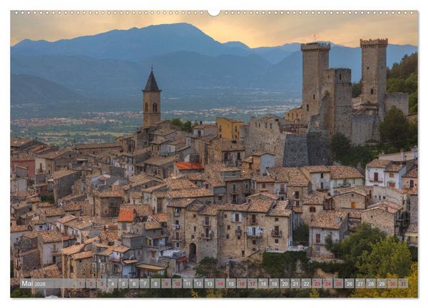 Produktbild: Abruzzen - Die wilde Mitte Italiens (hochwertiger Premium Wandkalender 2026 DIN A2 quer), Kunstdruck in Hochglanz