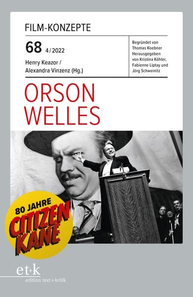 Produktbild: FILM-KONZEPTE 68 - Orson Welles
