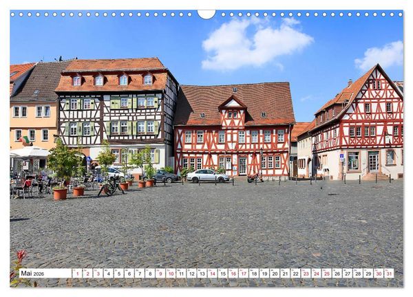 Produktbild: Gro&szlig; Umstadt vom Frankfurter Taxifahrer (Wandkalender 2026 DIN A3 quer), CALVENDO Monatskalender