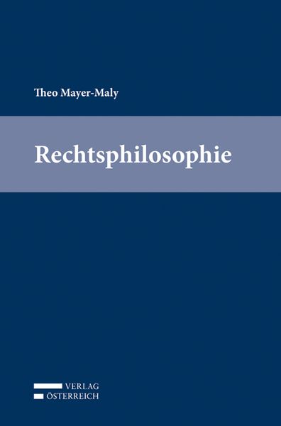 Produktbild: Rechtsphilosophie