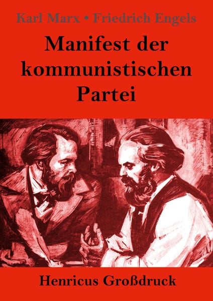 Produktbild: Manifest der kommunistischen Partei (Gro&szlig;druck)