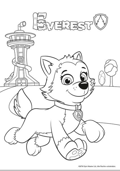 Produktbild: PAW Patrol Kindergartenheft: Mein liebster Malblock
