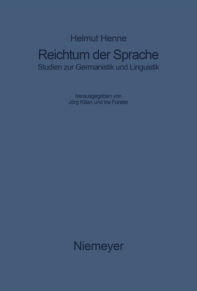 Produktbild: Reichtum der Sprache