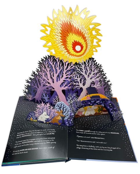Produktbild: The Moomins and the Comet: A Pop-Up Adventure