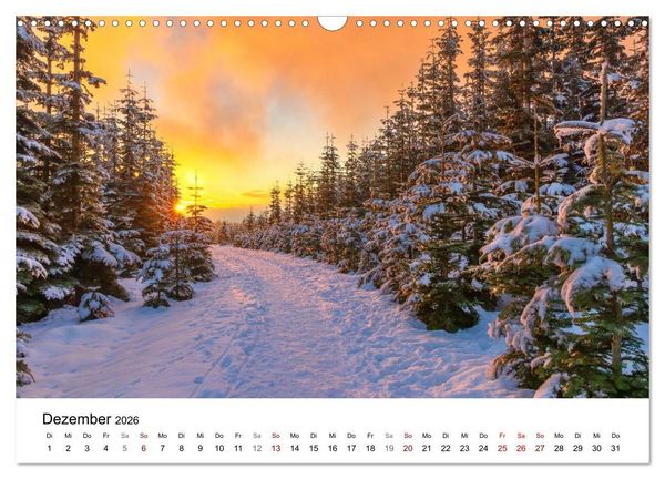 Produktbild: Sauerland - Land der tausend Berge (Wandkalender 2026 DIN A3 quer), CALVENDO Monatskalender