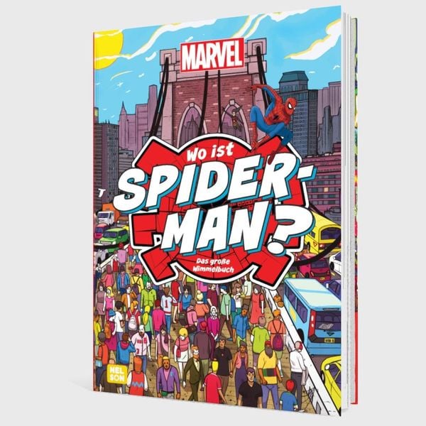 Produktbild: Marvel: Wo ist Spider-Man? Das gro&szlig;e Wimmelbuch