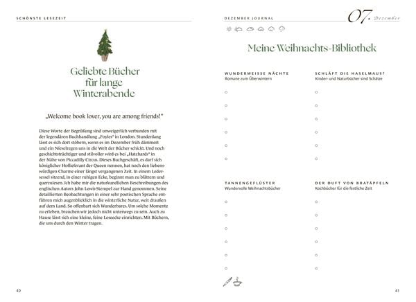 Produktbild: Dezember Journal
