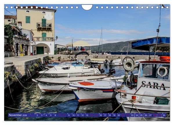 Produktbild: Inselwelt Cres & Losinj (Wandkalender 2026 DIN A4 quer), CALVENDO Monatskalender