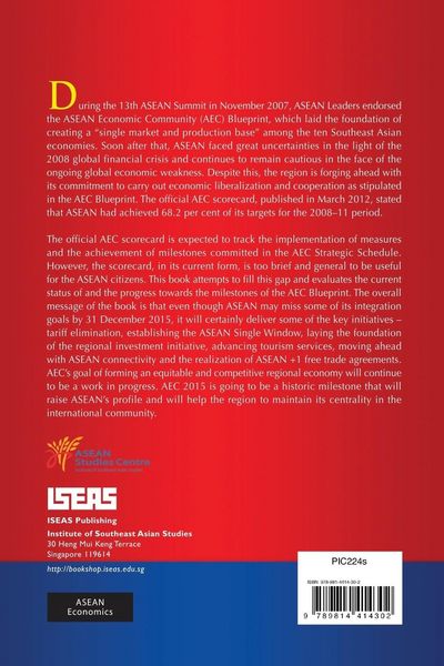 Produktbild: ASEAN Economic Community Scorecard