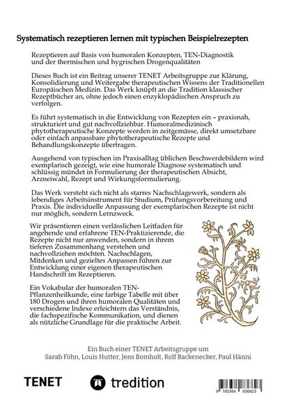 Produktbild: Rezepte und Rezeptierschule f&uuml;r die humoralmedizinische Pflanzenheilkunde der TEN / TEM