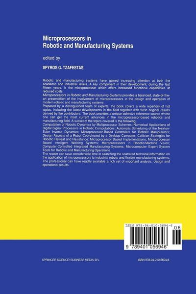 Produktbild: Microprocessors in Robotic and Manufacturing Systems