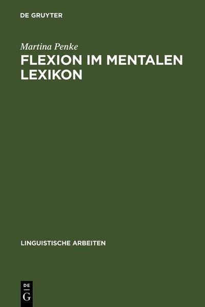 Produktbild: Flexion im mentalen Lexikon
