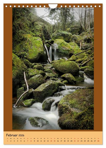 Produktbild: Schwarzwald Wasserf&auml;lle (Wandkalender 2026 DIN A4 hoch), CALVENDO Monatskalender