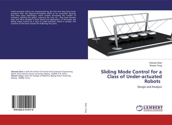 Produktbild: Sliding Mode Control for a Class of Under-actuated Robots