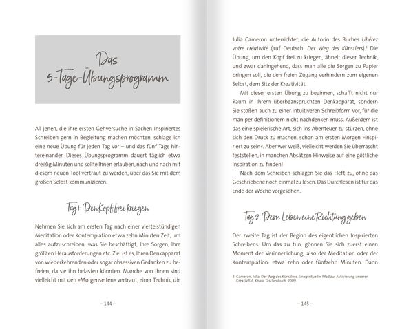 Produktbild: Inspiriertes Schreiben. Selbsterkenntnis, inneres Wachstum und harmonische (Neu-)Orientierung