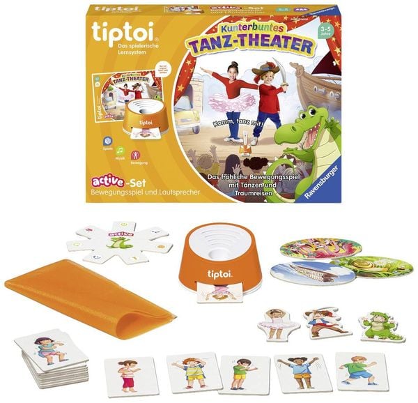 Produktbild: Tiptoi® ACTIVE Set Kunterbuntes Tanz-Theater - ab 3 Jahre