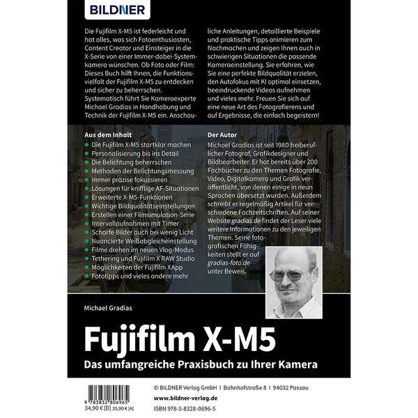 Produktbild: Fujifilm X-M5: Das umfangreiche Praxisbuch zu Ihrer Kamera