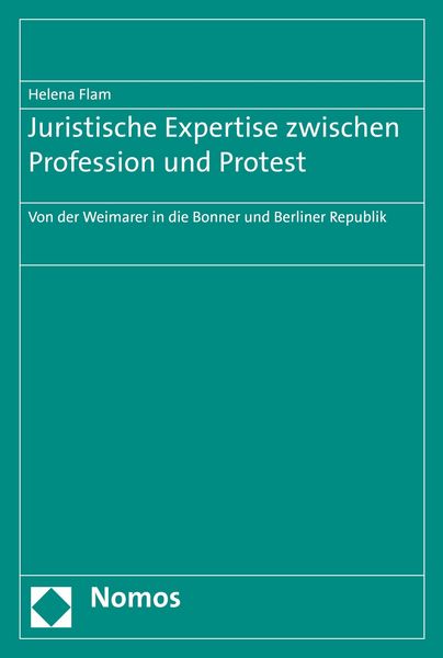 Produktbild: Juristische Expertise zwischen Profession und Protest
