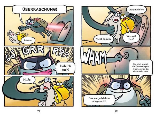 Produktbild: Fluffy und Robocat