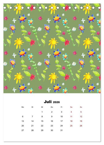 Produktbild: MUSTERMACKE (Tischkalender 2026 DIN A5 hoch), CALVENDO Monatskalender