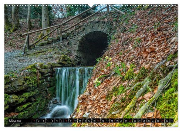 Produktbild: Br&uuml;cken des Landkreises Sonneberg (Wandkalender 2026 DIN A2 quer), CALVENDO Monatskalender