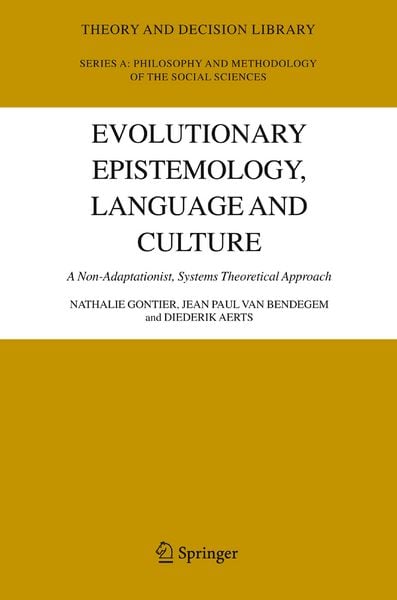 Produktbild: Evolutionary Epistemology, Language and Culture