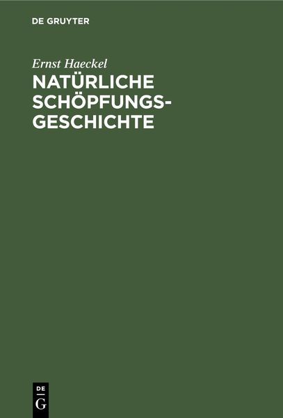 Produktbild: Nat&uuml;rliche Sch&ouml;pfungs-Geschichte