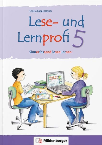 Produktbild: Lese- und Lernprofi 5 - Sch&uuml;lerarbeitsheft - silbierte Ausgabe