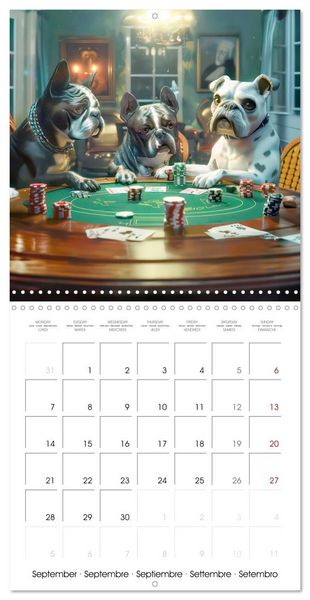 Produktbild: Great Gangster Dogs (Wall Calendar 2026 12 &times; 12 Inch) CALVENDO 12 Month Wall Calendar