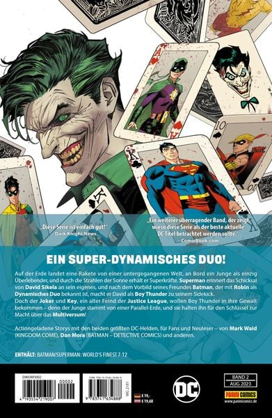 Produktbild: Batman/Superman: World's finest