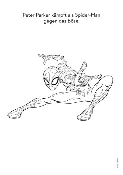Produktbild: Spider-Man: Superhelden Malspa&szlig;