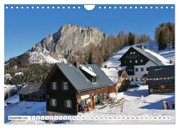 Produktbild: Die Alpen im Herzen von &Ouml;sterreich (Wandkalender 2026 DIN A4 quer), CALVENDO Monatskalender