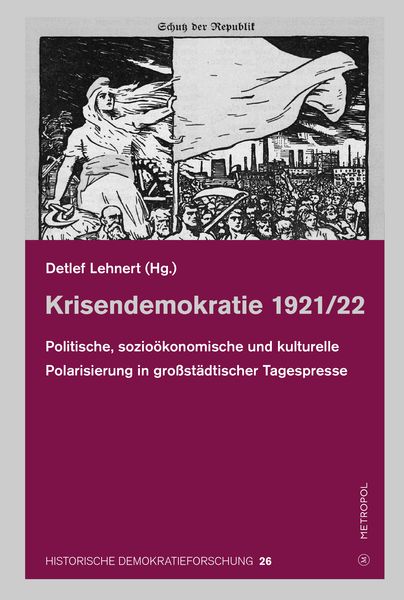 Produktbild: Krisendemokratie 1921/22