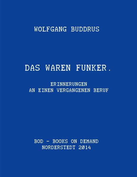 Produktbild: Das waren Funker