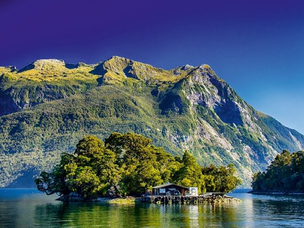 Produktbild: CALVENDO Puzzle Doubtful Sound 1000 Teile Puzzle quer | 1000 Teile Lege-Gr&ouml;&szlig;e 64 &times; 48 cm Foto-Puzzle f&uuml;r gl&uuml;ckliche Stunden