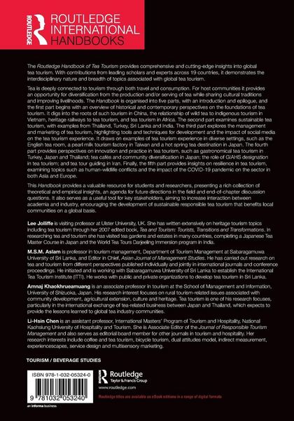 Produktbild: Routledge Handbook of Tea Tourism