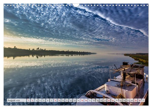 Produktbild: Stilvolles Segeln auf dem Nil mit einer Dahabeya (Wandkalender 2026 DIN A3 quer), CALVENDO Monatskalender