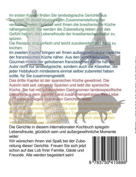 Produktbild: Internationale K&uuml;che, die leckersten Rezepte
