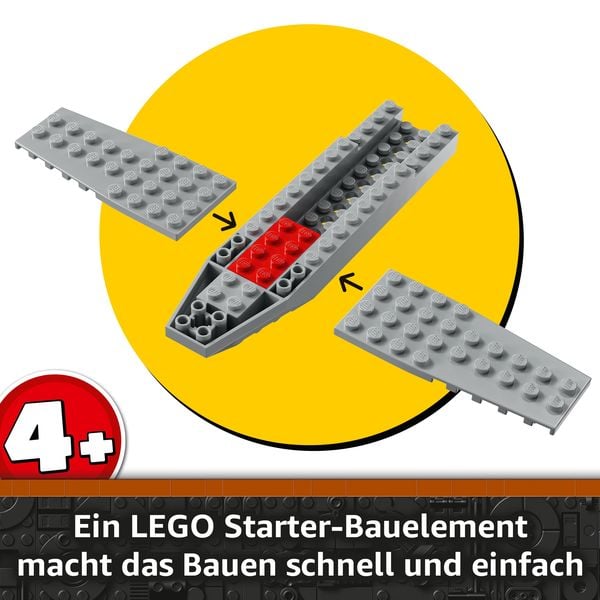 Produktbild: LEGO Star Wars 75410 Mandos und Grogus N-1 Starfighter, The Mandalorian