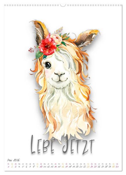 Produktbild: Freu Dich - Gute-Laune-Motivations-Kalender (hochwertiger Premium Wandkalender 2026 DIN A2 hoch), Kunstdruck in Hochglanz