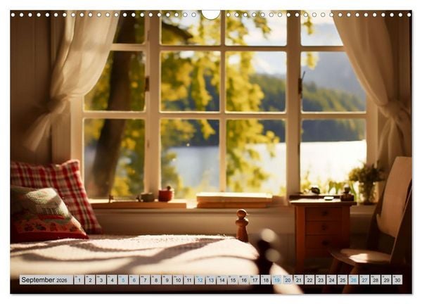 Produktbild: Gem&uuml;tliche Miniwelten (Wandkalender 2026 DIN A3 quer), CALVENDO Monatskalender