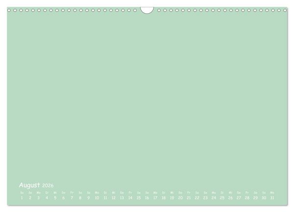 Produktbild: Regenbogen Kinder Bastelkalender - Zum Selbstgestalten - DIY Kreativ-Kalender (Wandkalender 2026 DIN A3 quer), CALVENDO Monatskalender