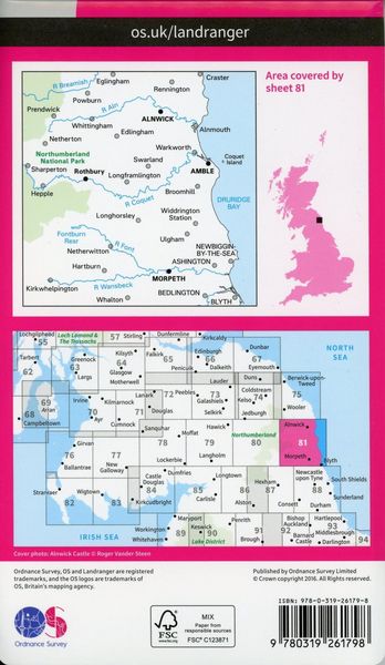 Produktbild: Alnwick & Morpeth, Rothbury & Amble