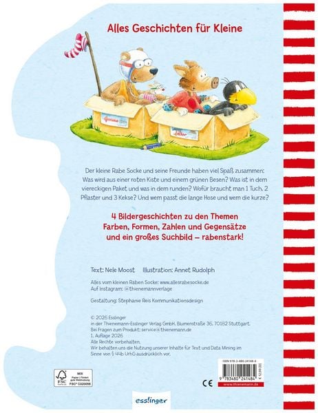 Produktbild: Der kleine Rabe Socke: Huhu, hier bin ich!