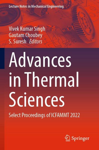Produktbild: Advances in Thermal Sciences